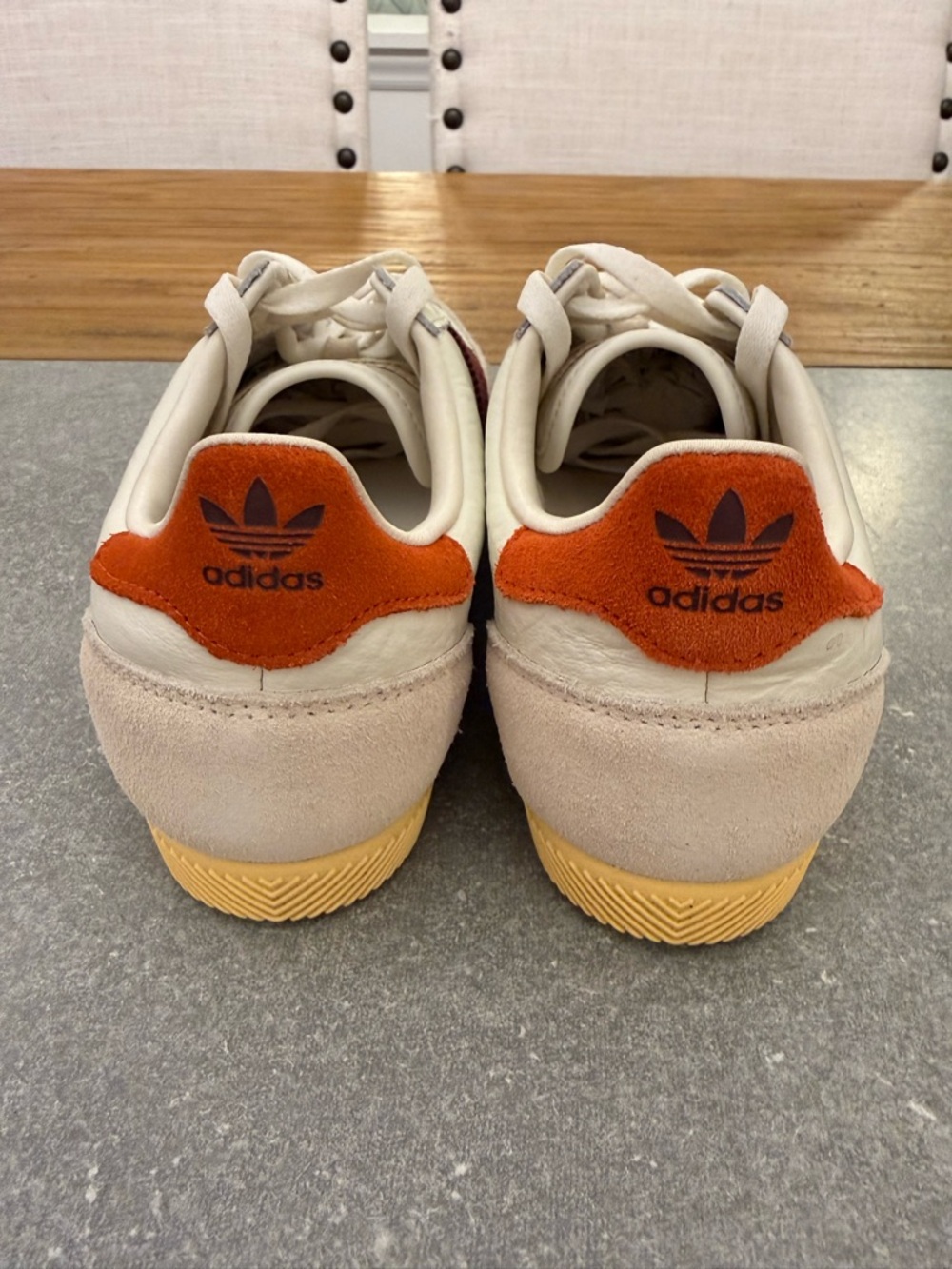 adidas Originals Japan VH Sneakers Off White Shadow Red Women’s Size 8.5 - Picture 5 of 10